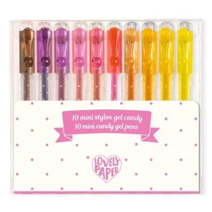 10 mini crayons gel Candy