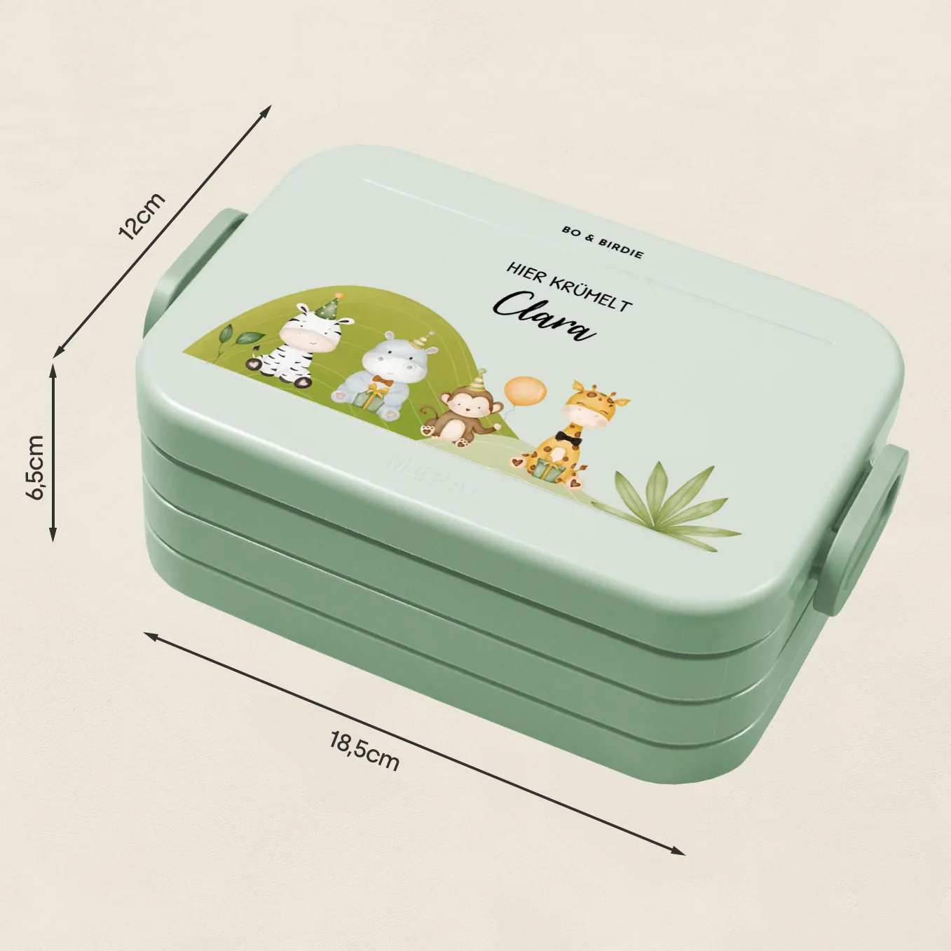 Boîte à lunch Mepal personnalisée "Jungle" – Image 8