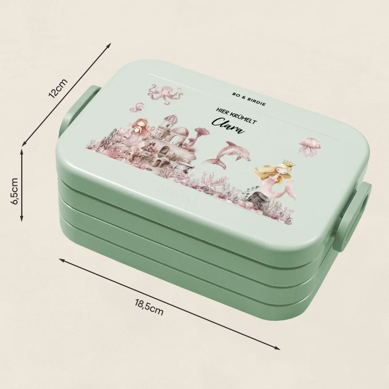 Boîte à lunch Mepal Bento personnalisée "Sirène" – Image 8