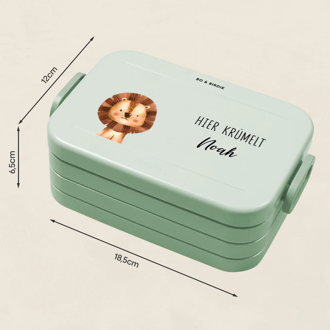 Lunch box Mepal personnalisée « Ici grignotte » – Image 8