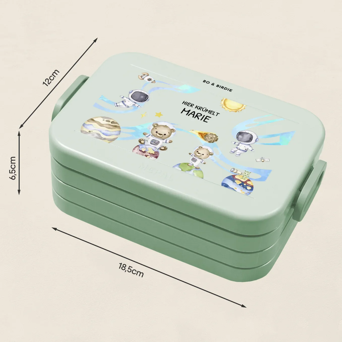 Boîte à lunch Mepal personnalisée « Astronautes de l'espace » – Image 8