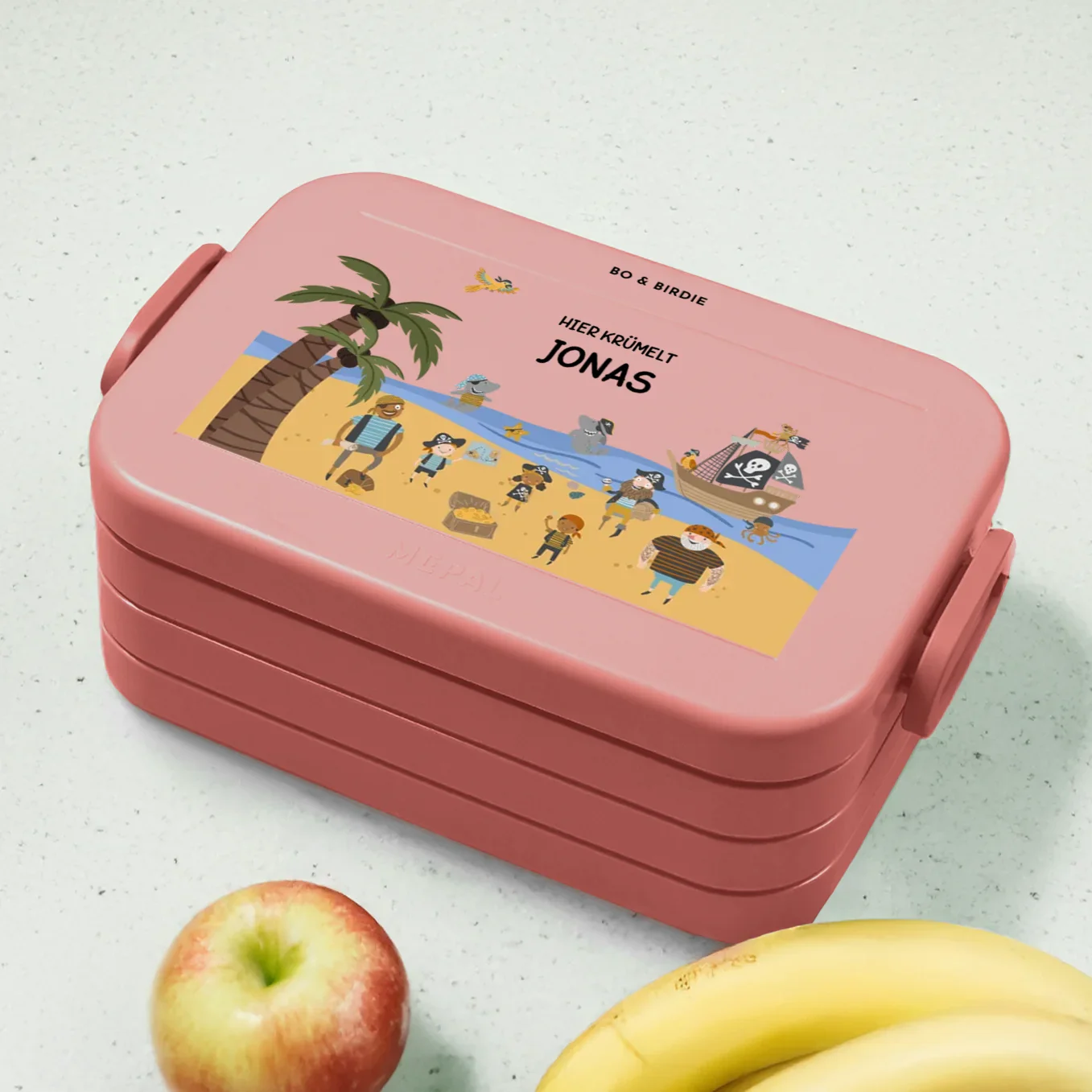 Boîte à lunch Mepal Bento personnalisée "Pirates" – Image 6