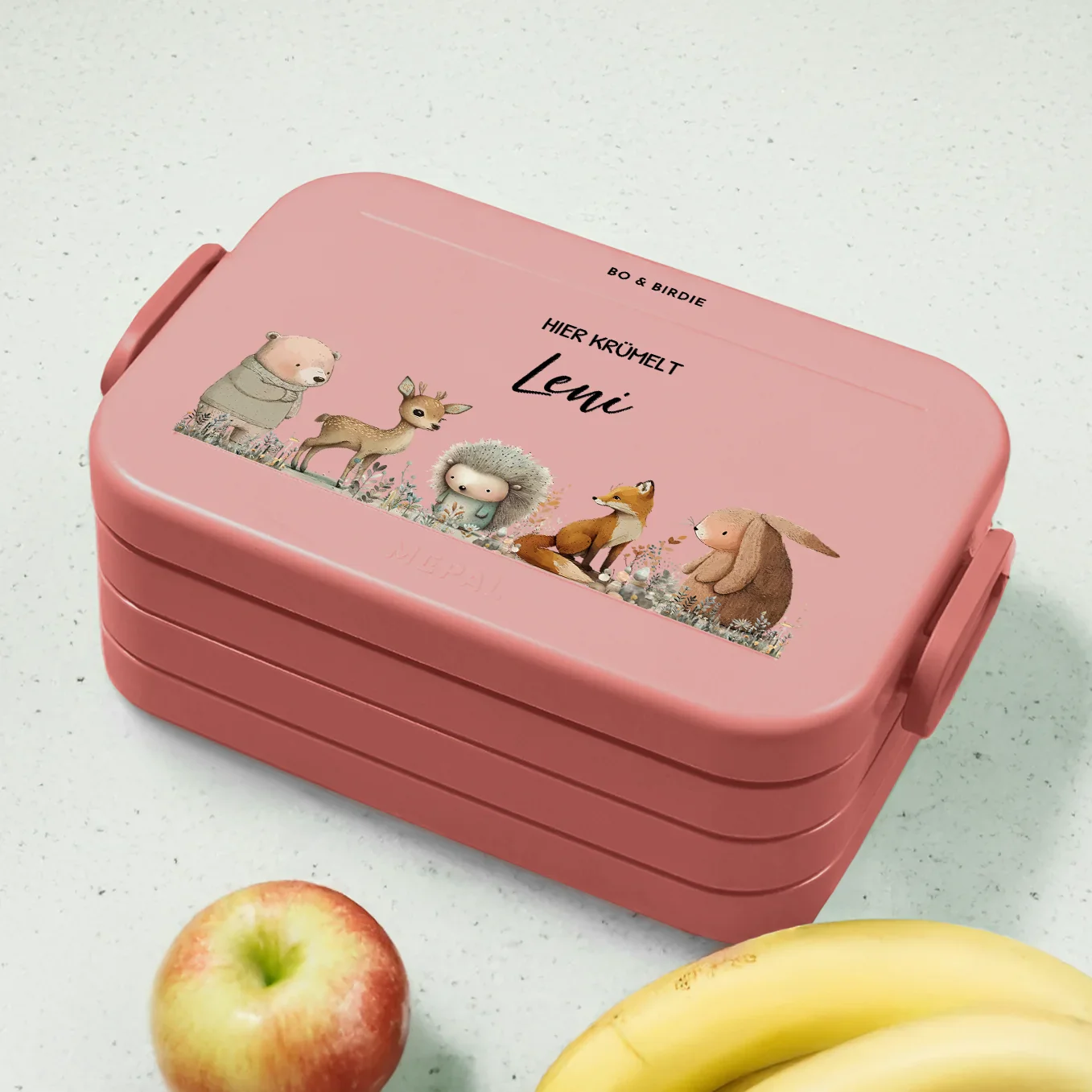 Lunch Box Mepal personnalisée « Animaux de la forêt » – Image 6