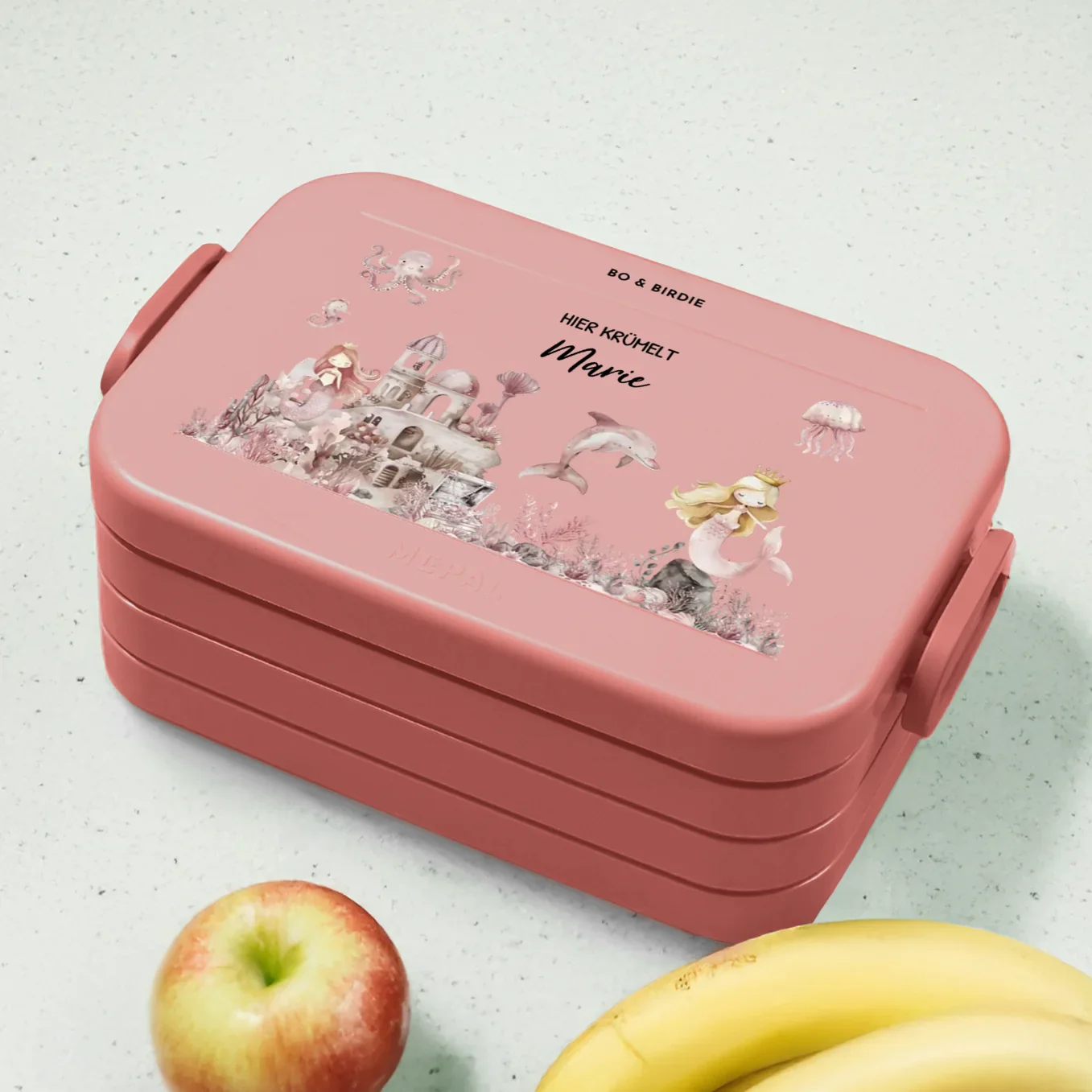 Boîte à lunch Mepal Bento personnalisée "Sirène" – Image 6