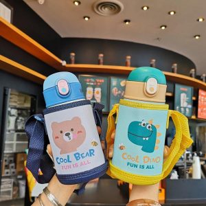 1LoveBaby avec paille et sangle portable