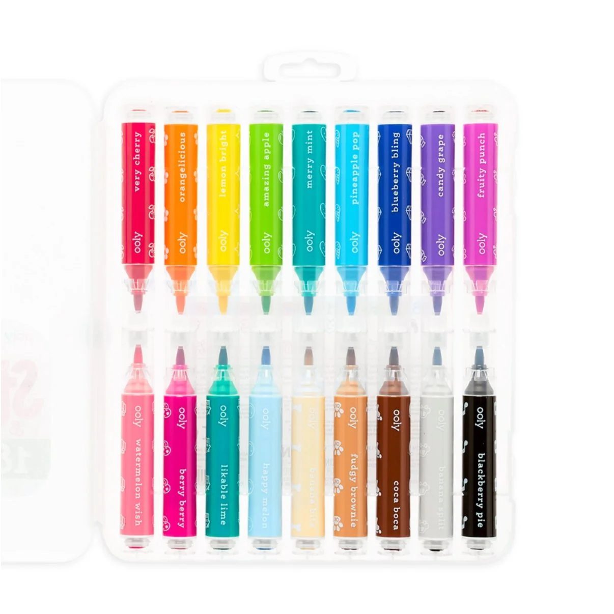 18 marqueurs parfumés double extrémité – Image 2