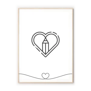 Cadre en bois haut de gamme DIN A4 (21x29,7 cm)