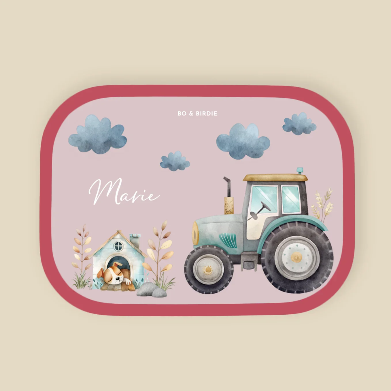 Boîte à lunch Mepal personnalisée « Tracteur » – Image 3