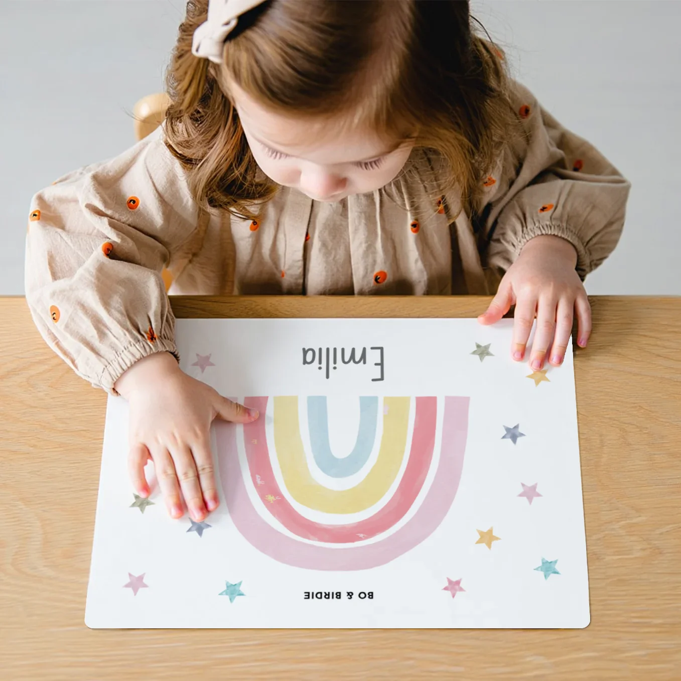 Set de table personnalisé « Arc-en-ciel » – Image 7