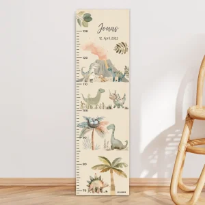 Toise personnalisée « Boho Dinosaure »