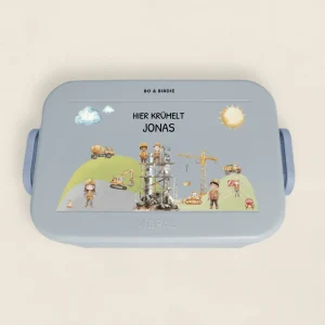 Boîte à lunch Mepal Bento personnalisée "Chantier"