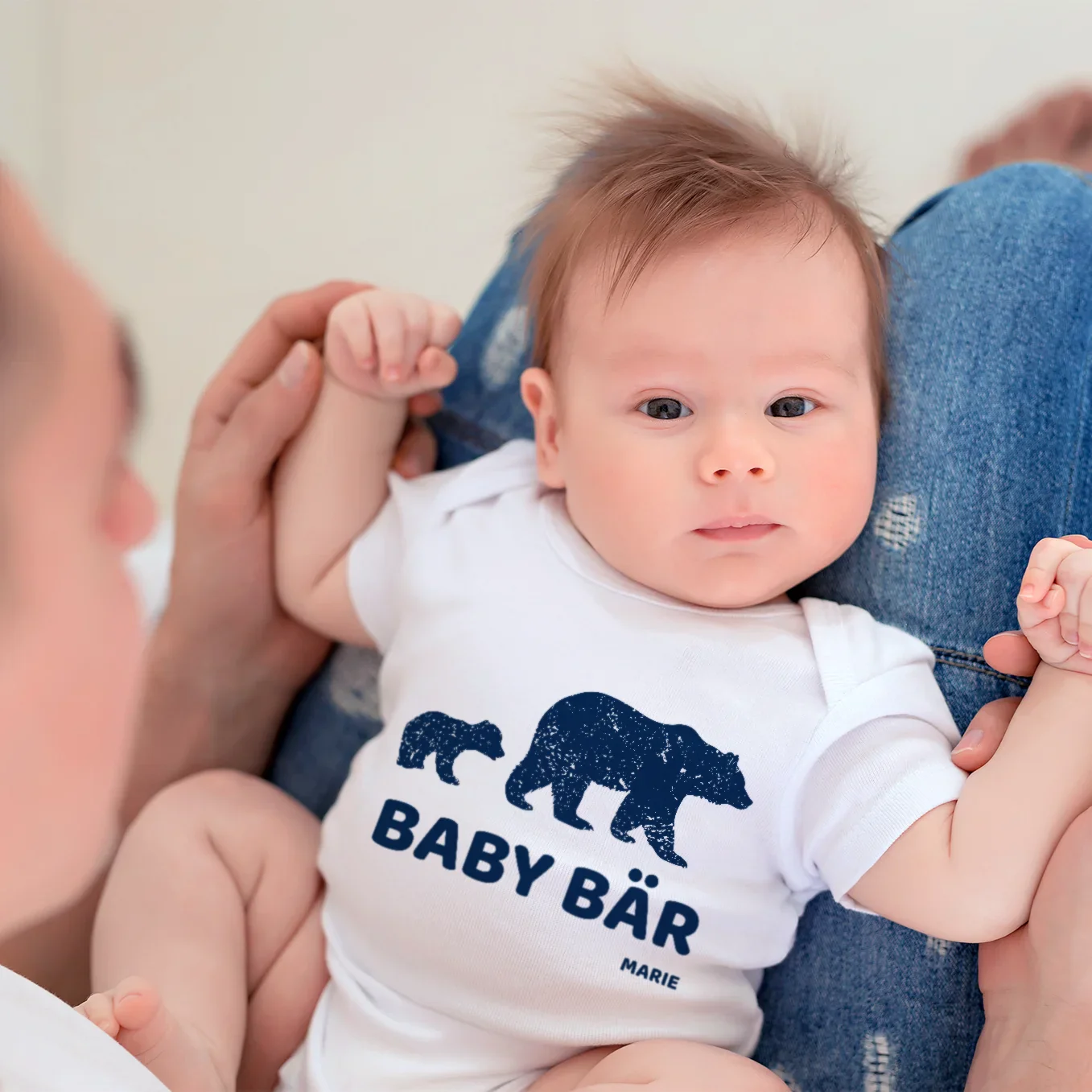 Personalisierter Partnerlook “Papa & Baby Bär” – Image 3