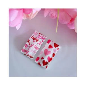 2 barrettes Je t'aime