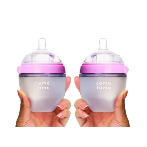 2 x biberons 150ml rose