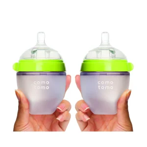 2 x biberons 150ml vert