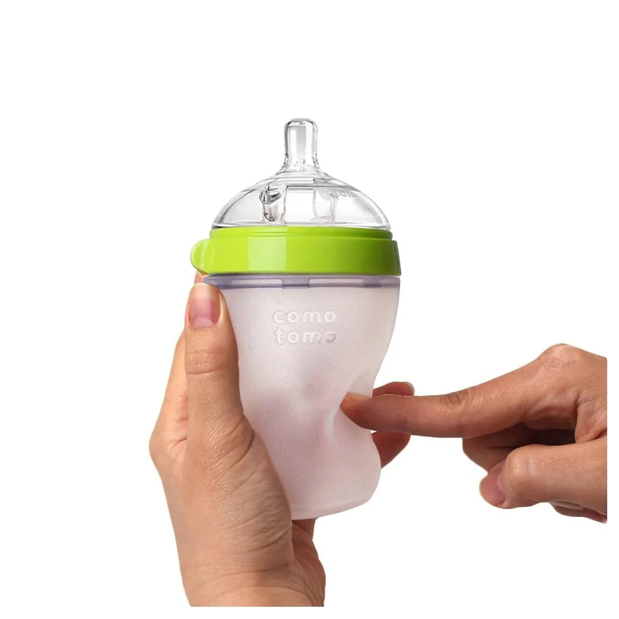 2 x biberons 250ml vert – Image 2