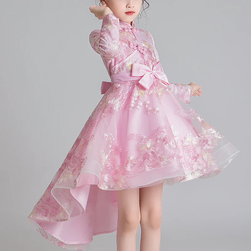 Robe de cocktail princesse brodée – Image 5