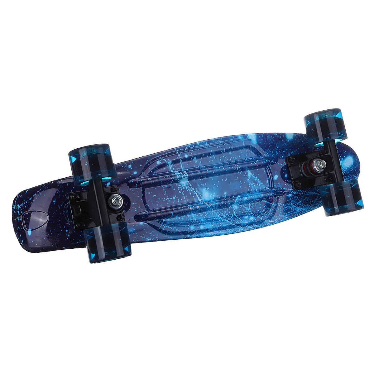 Mini skateboards de sport 22 pouces pour enfants, longboard avec roues LED pour débutants de 5 à 15 ans – Image 3