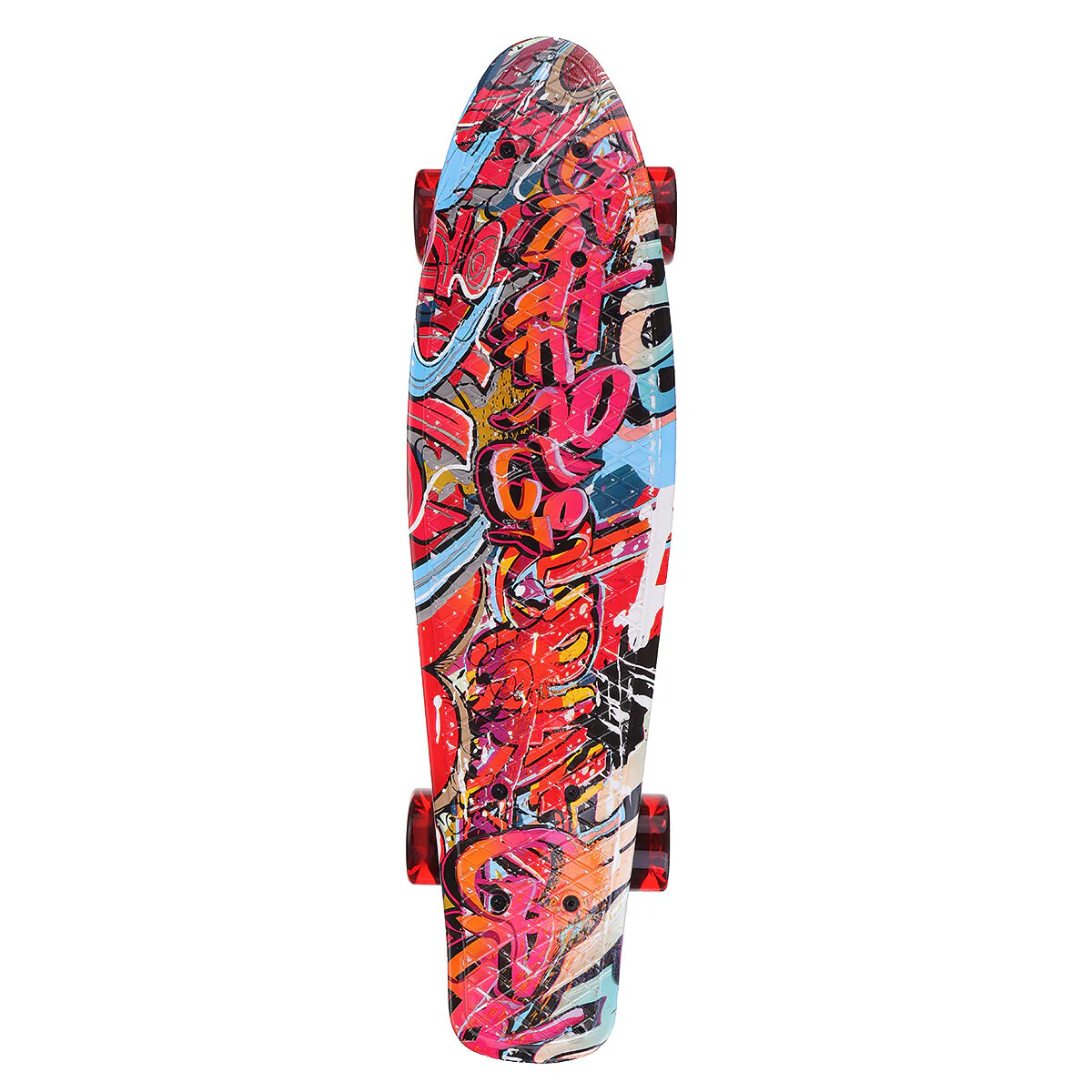 Mini skateboards de sport 22 pouces pour enfants, longboard avec roues LED pour débutants de 5 à 15 ans – Image 9