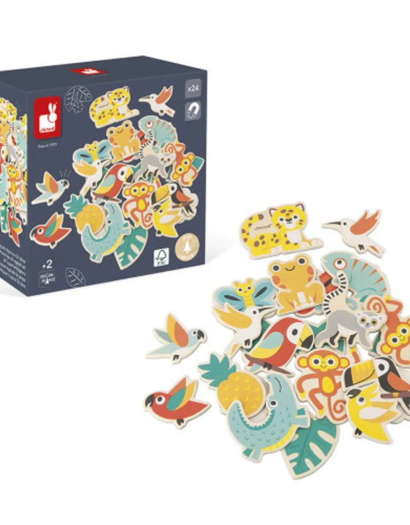 24 magnets tropicaux