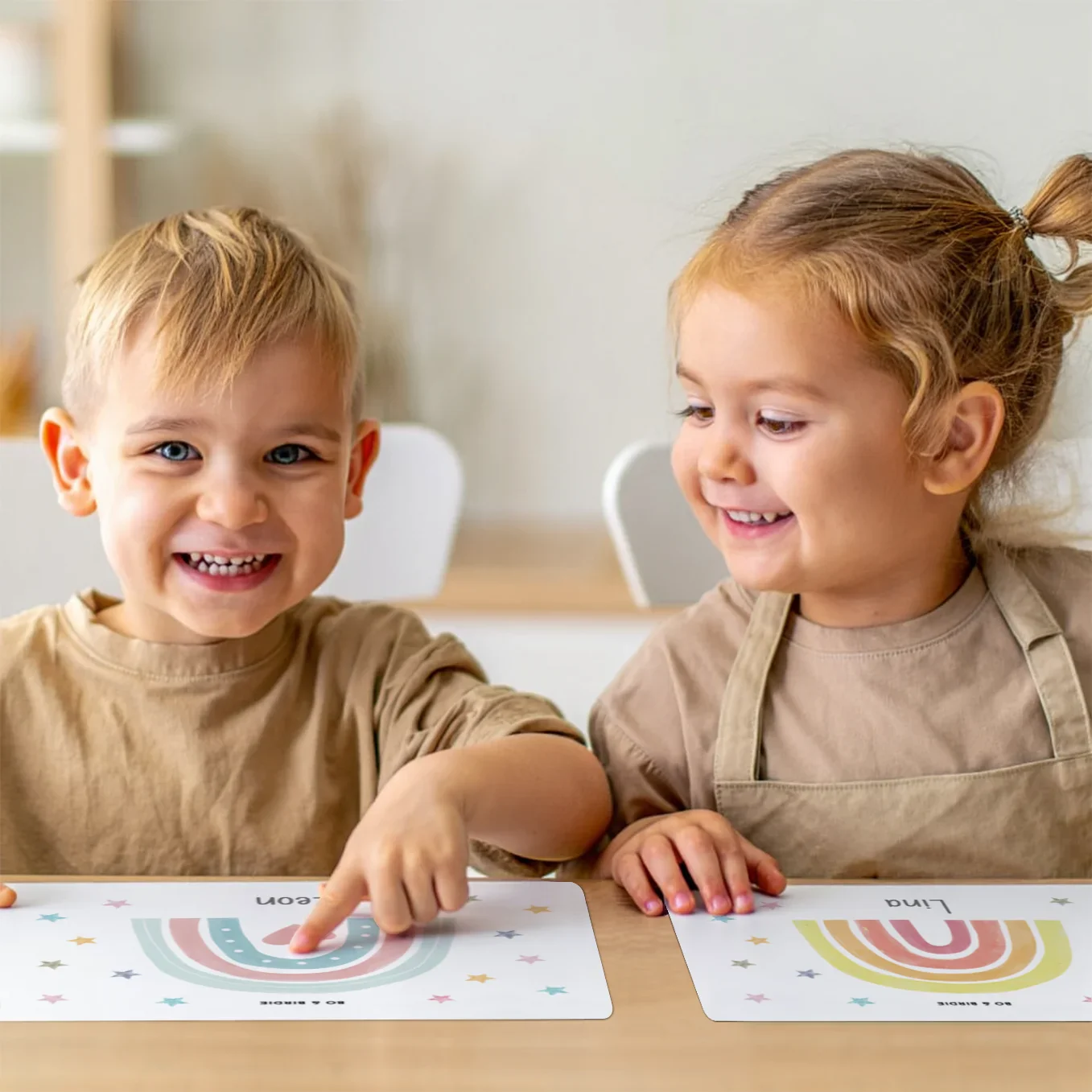 Set de table personnalisé « Arc-en-ciel » – Image 5
