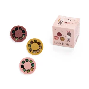 3 disques pour lampe à histoires Après la pluie