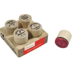 4 timbres d'appréciation