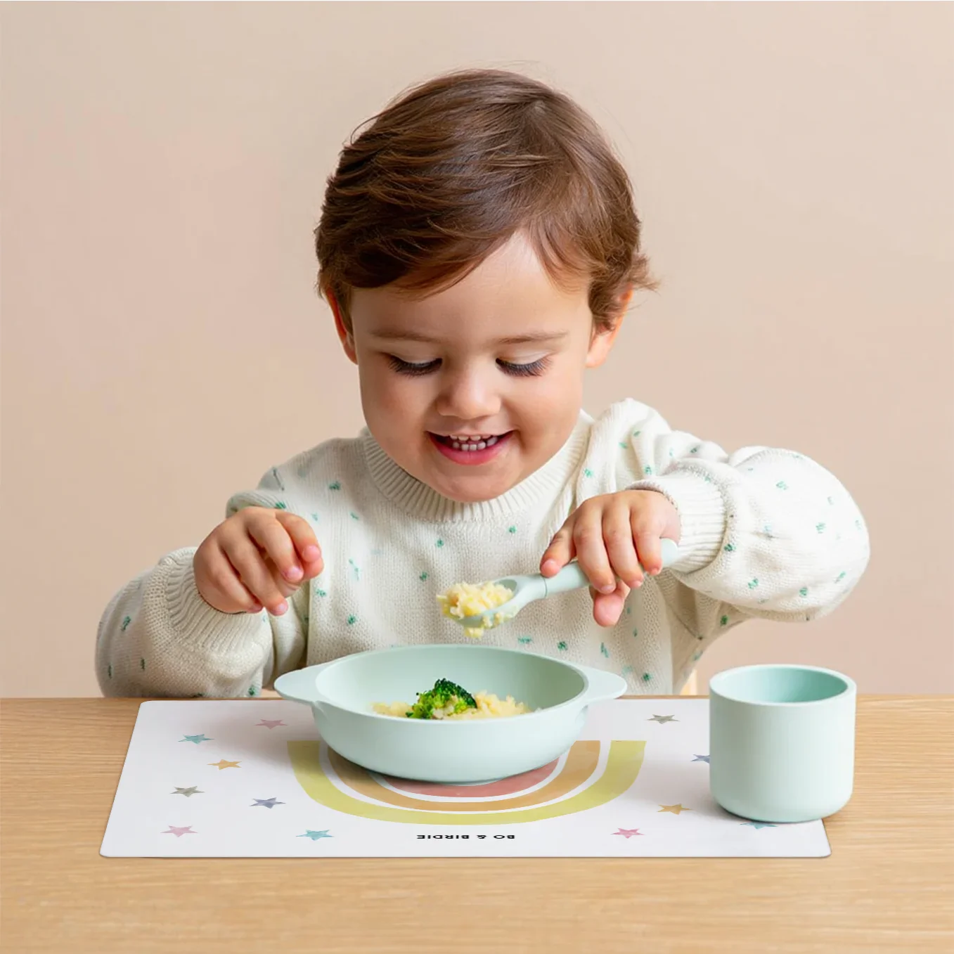 Set de table personnalisé « Arc-en-ciel » – Image 2