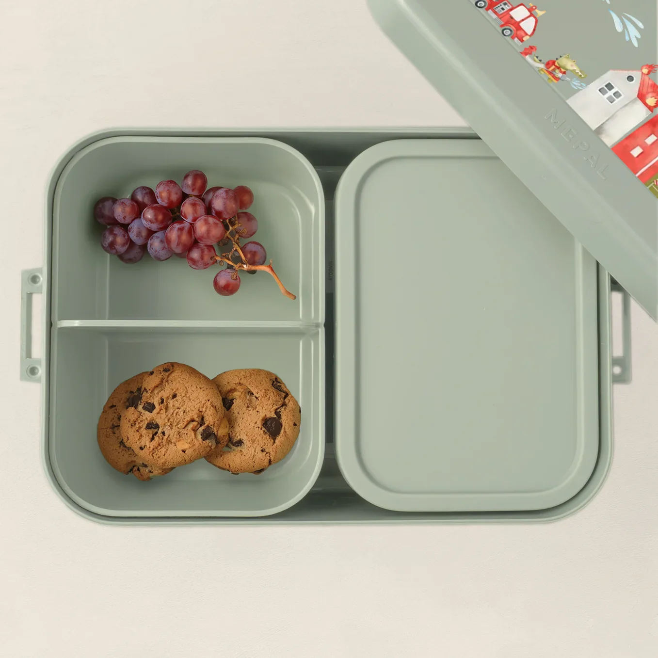 Boîte à lunch Mepal Bento personnalisée "Pompiers" – Image 2