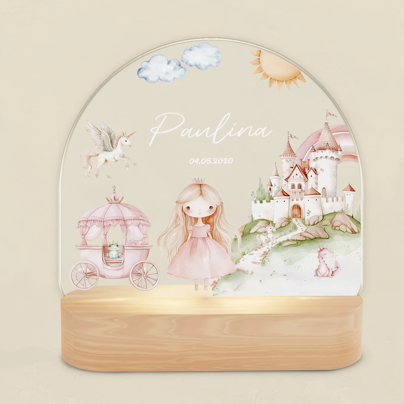 Veilleuse personnalisée « Princesse » – Image 4