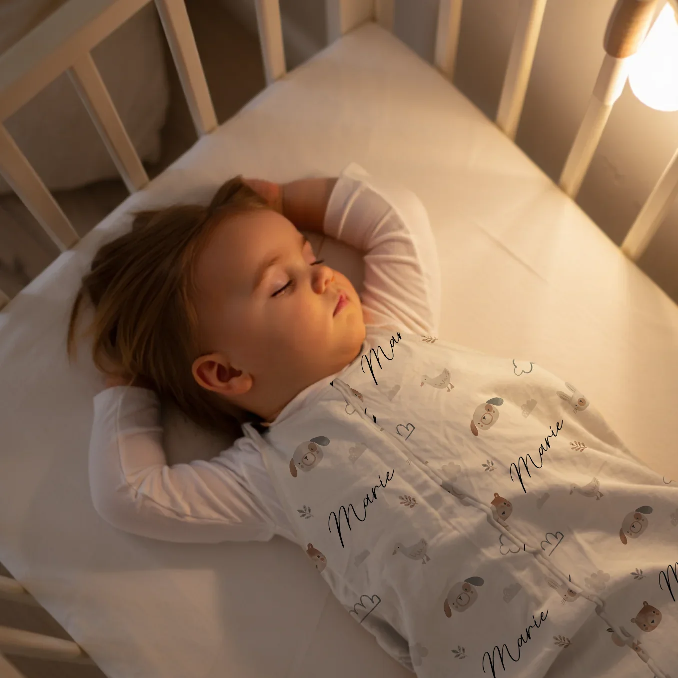 Gigoteuse bébé personnalisée "Animal préféré" – Image 6