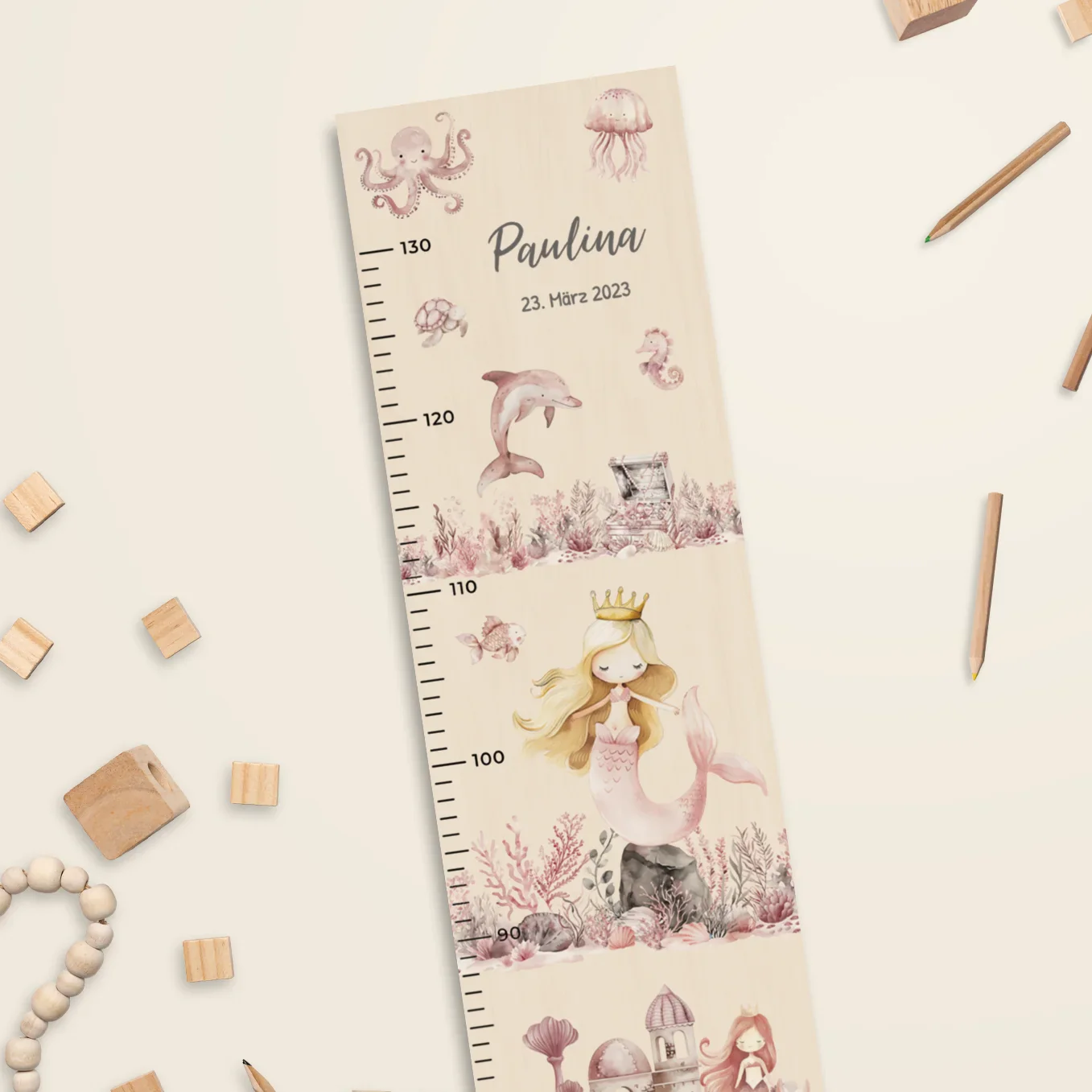 Toise à mesurer personnalisée « Sirène » – Image 7