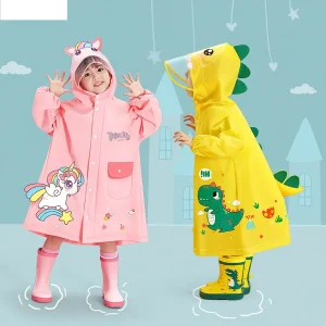 Imperméable de dessin animé avec sac de rangement