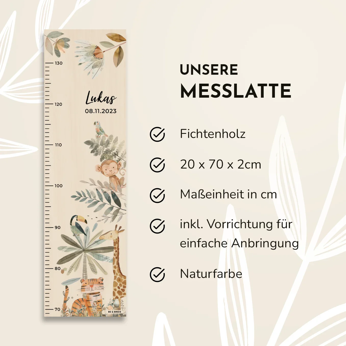 Toise à mesurer personnalisée "Safari" – Image 9