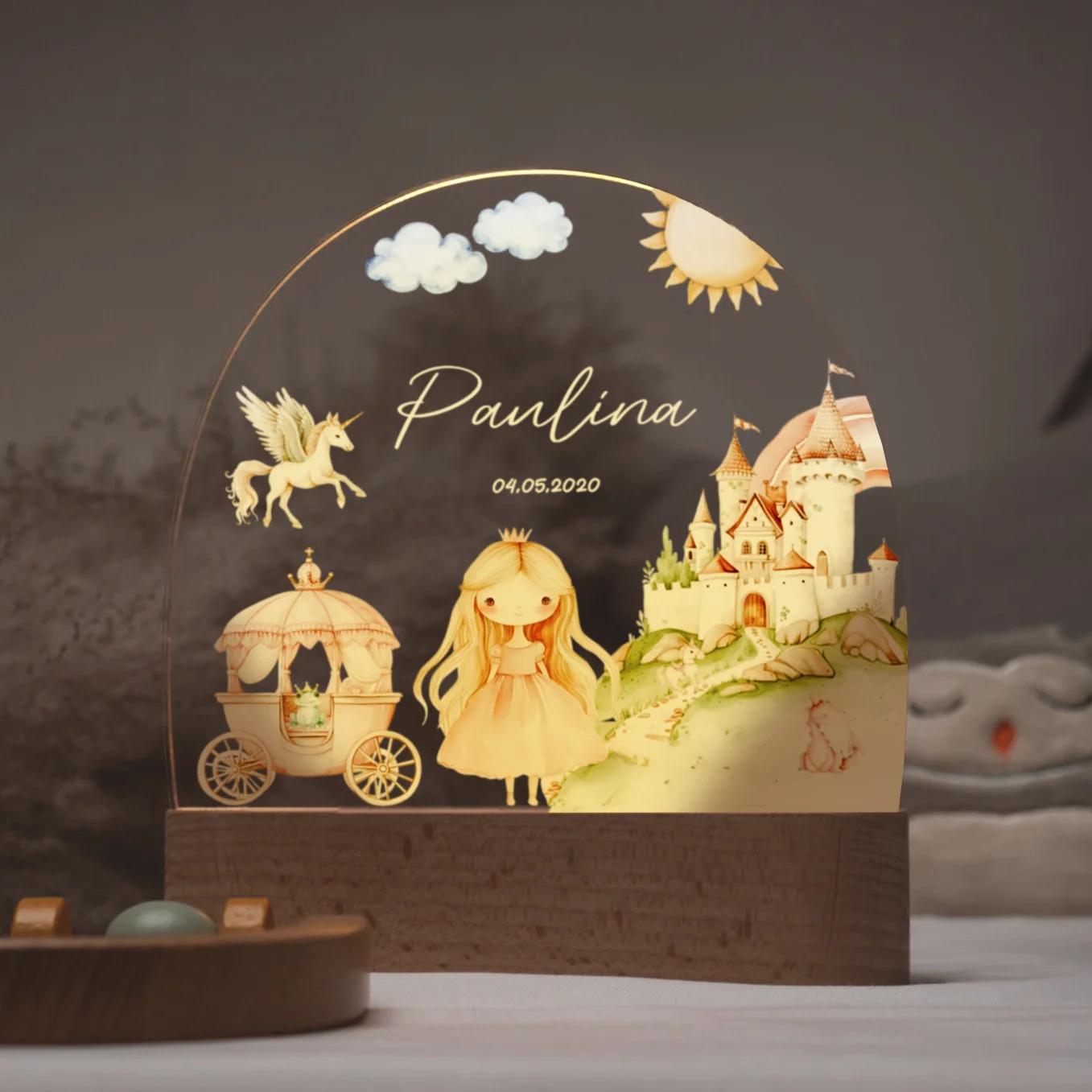 Veilleuse personnalisée « Princesse » – Image 6