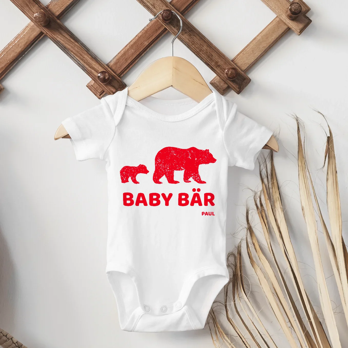 Personalisierter Partnerlook “Papa & Baby Bär” – Image 5