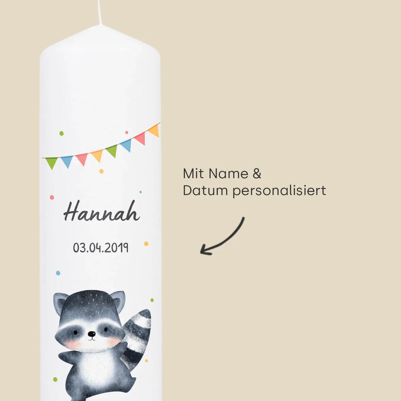 Bougie d'anniversaire personnalisée « Animal préféré » – Image 8