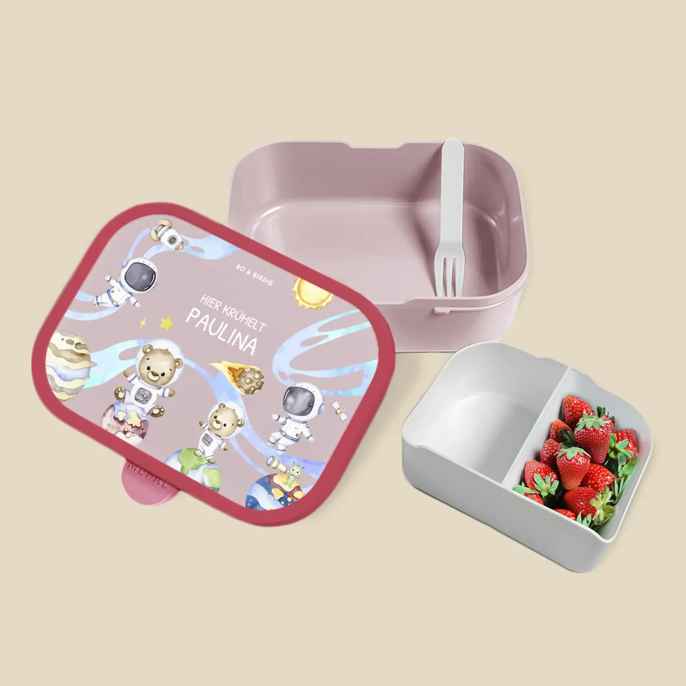 Boîte à lunch Mepal personnalisée « Espace Astronautes » – Image 6