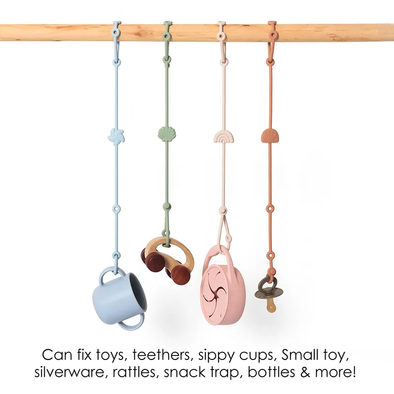 Lot de 4 sangles de sécurité en silicone pour jouets – Accessoires pour bébé – Image 6