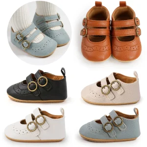 Chaussures classiques à boucle et crochet pour bébé