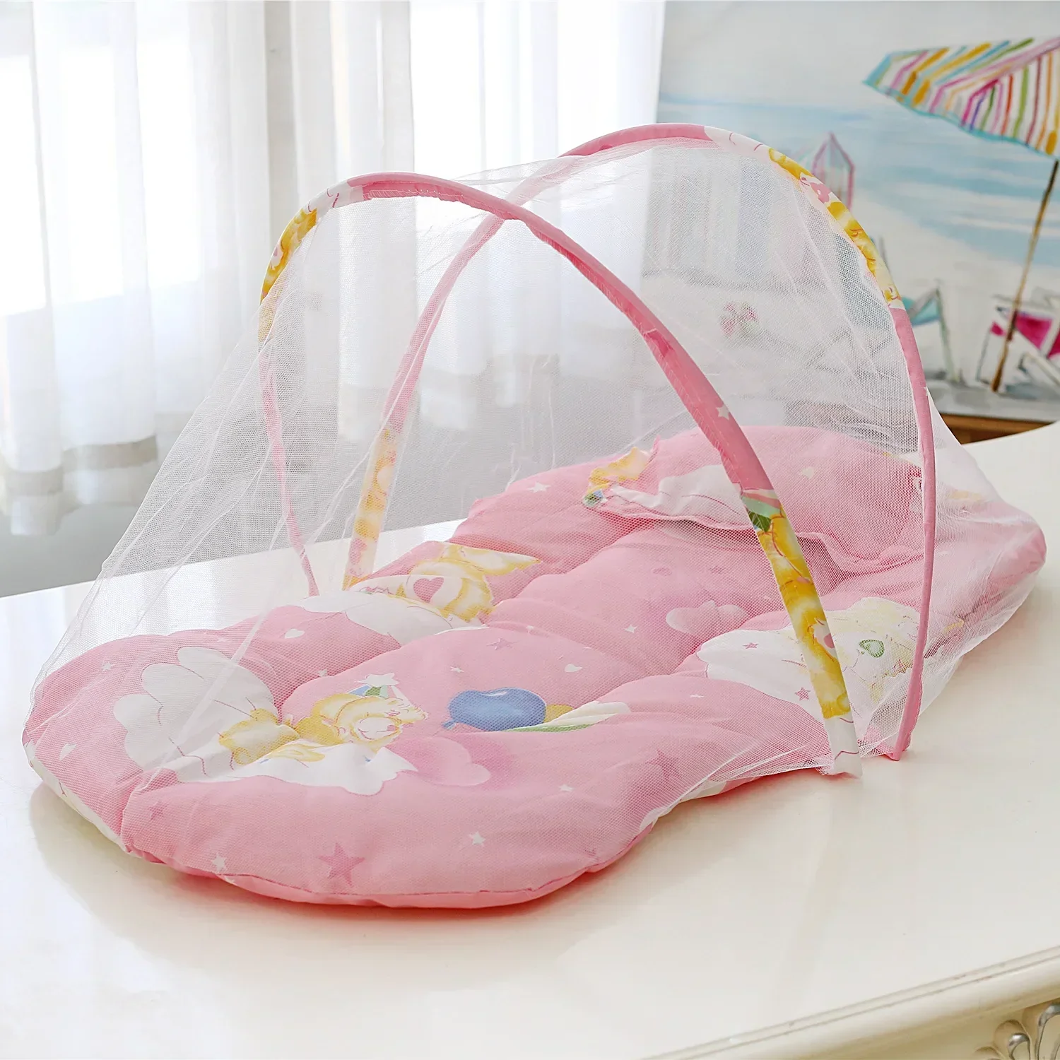 Moustiquaire pour lit bébé portable et pliable – Image 3