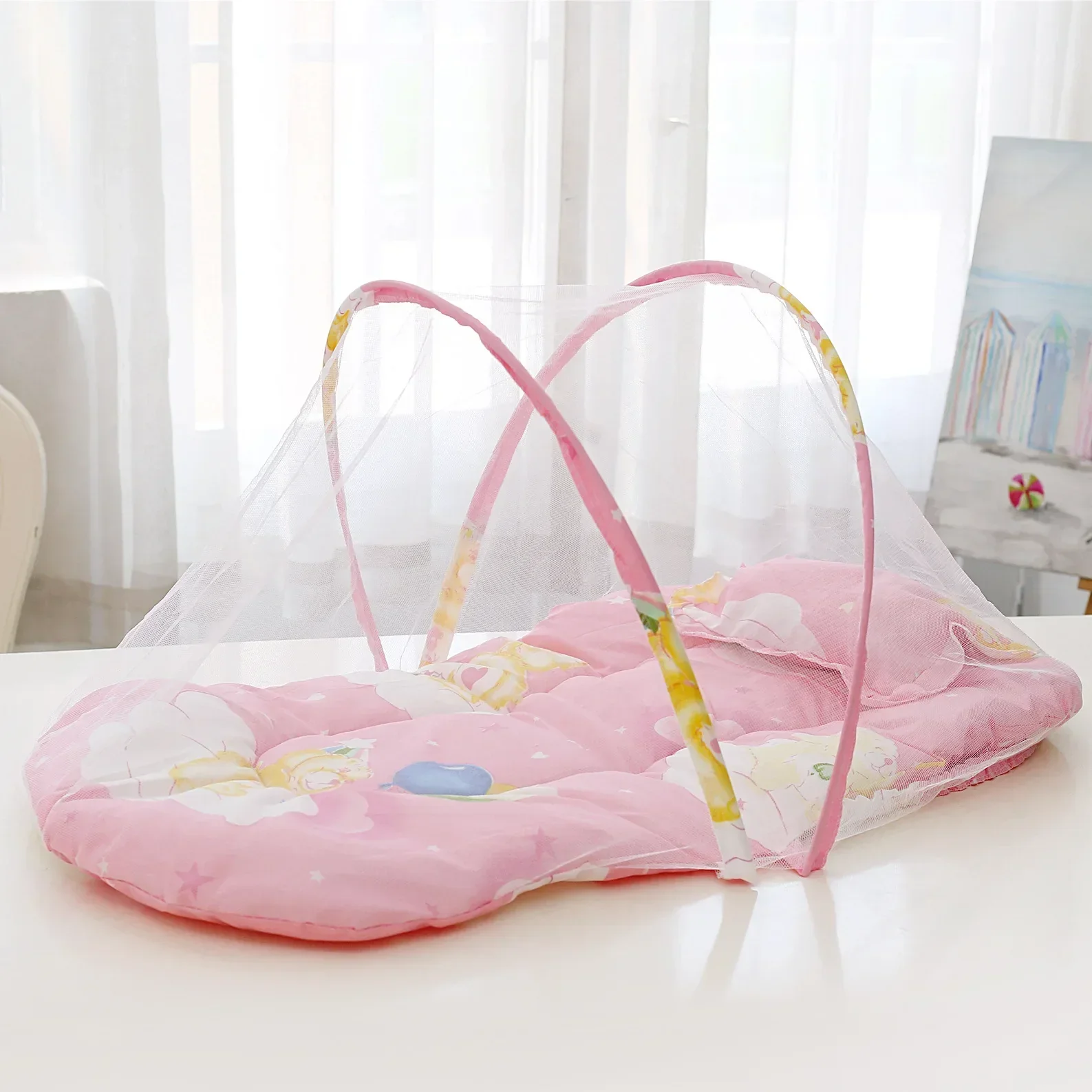 Moustiquaire pour lit bébé portable et pliable – Image 6