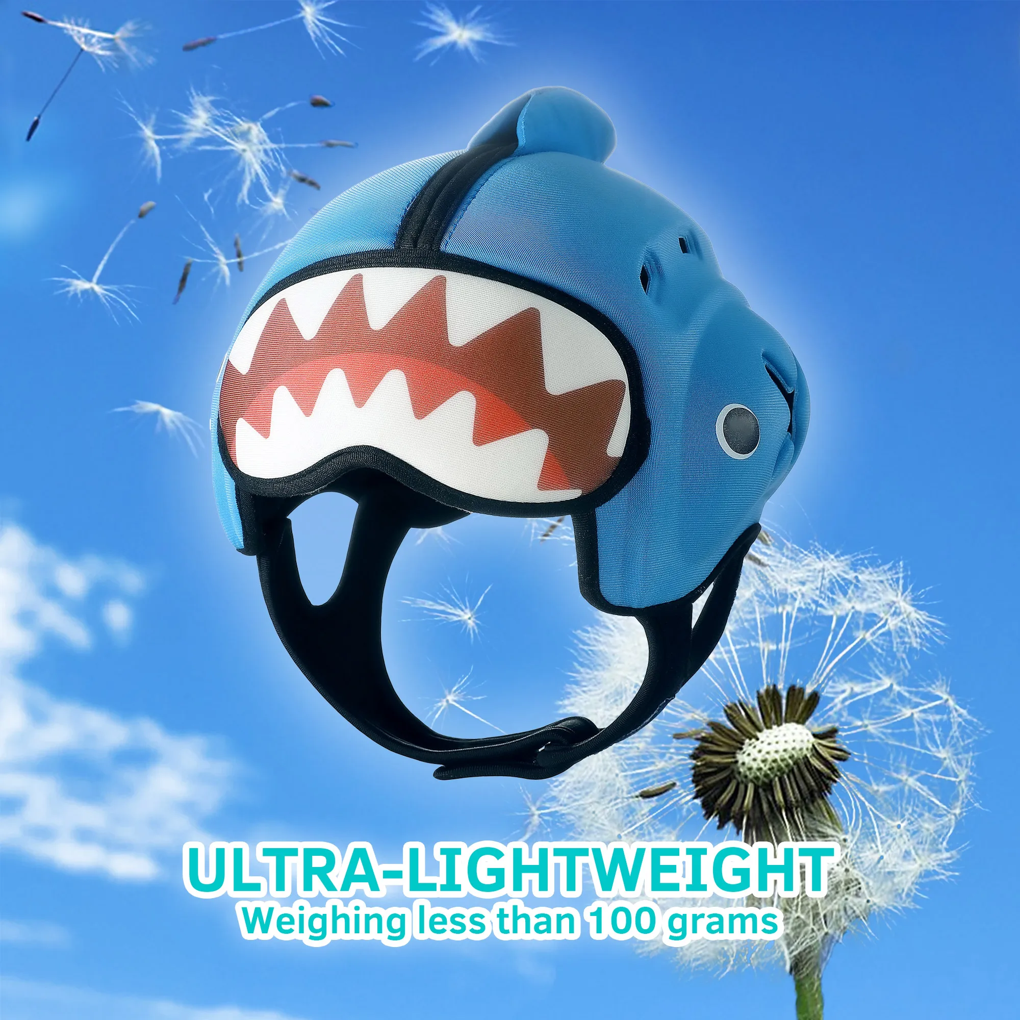 Casque de sécurité pour bébé pour ramper et marcher – Protection de tête ultra légère, respirante et réglable avec de jolis motifs d'animaux – Image 5