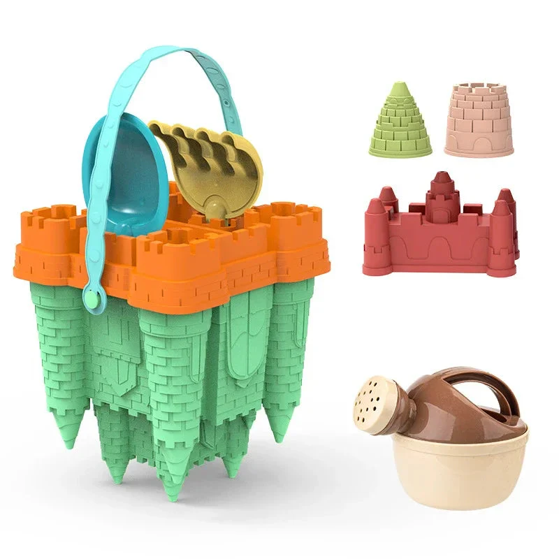 Ensemble de jeu de sable Beach Castle Bucket – Image 7
