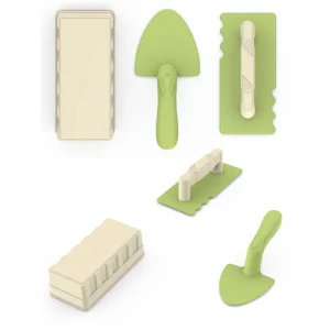 Ensemble de jouets de plage : pelles, outils de creusement et accessoires pour bac à sable pour enfants