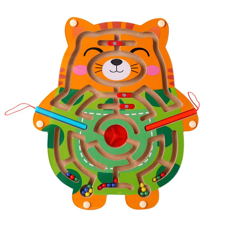 Jouets de puzzle labyrinthe en bois – Image 4