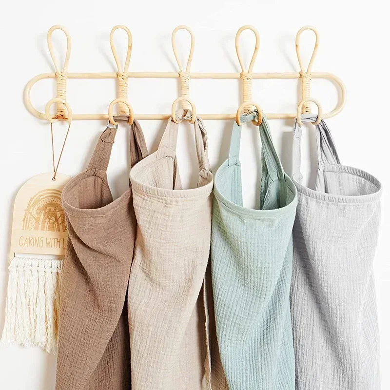 Couverture d'allaitement respirante – Tablier d'allaitement ajustable pour nourrir bébé | Protection d'intimité extérieure pour mamans | 6 couleurs disponibles – Image 6