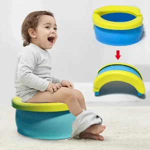 Siège d'apprentissage de la propreté pliable pour enfants