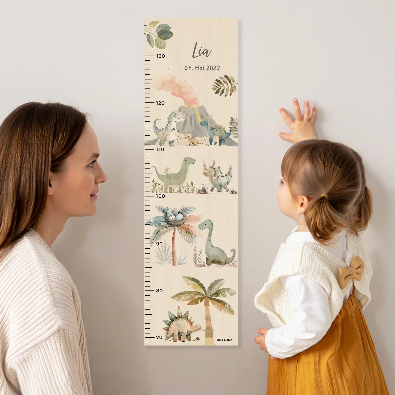Toise personnalisée « Boho Dinosaure » – Image 3