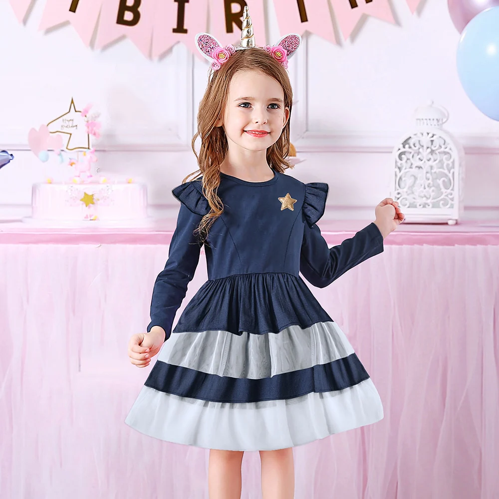 Jolie robe à manches longues et imprimé léopard – Image 9